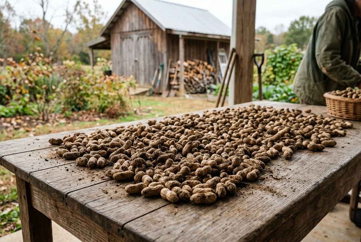 Erdnüsse selber anbauen: Vom Samen bis zur Ernte