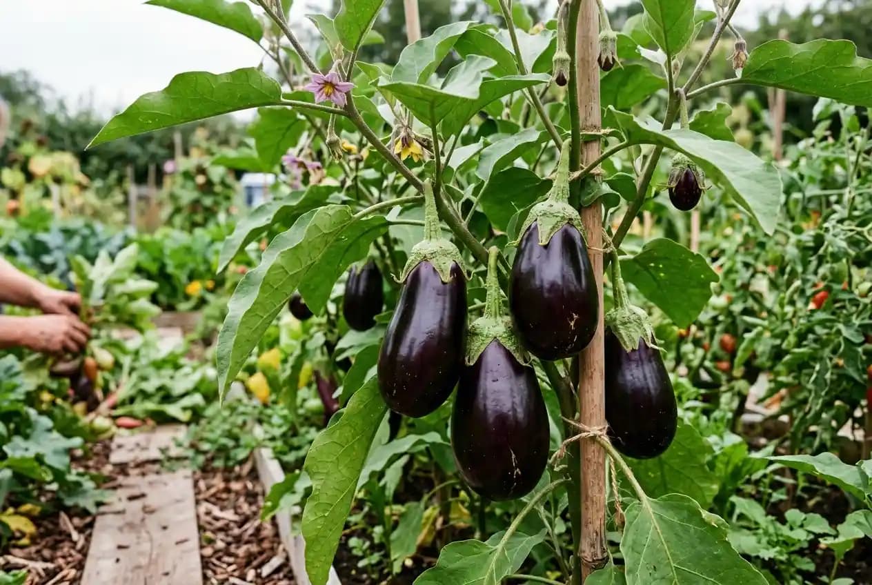 Aubergine erfolgreich anbauen: Von der Aussaat bis zur Ernte