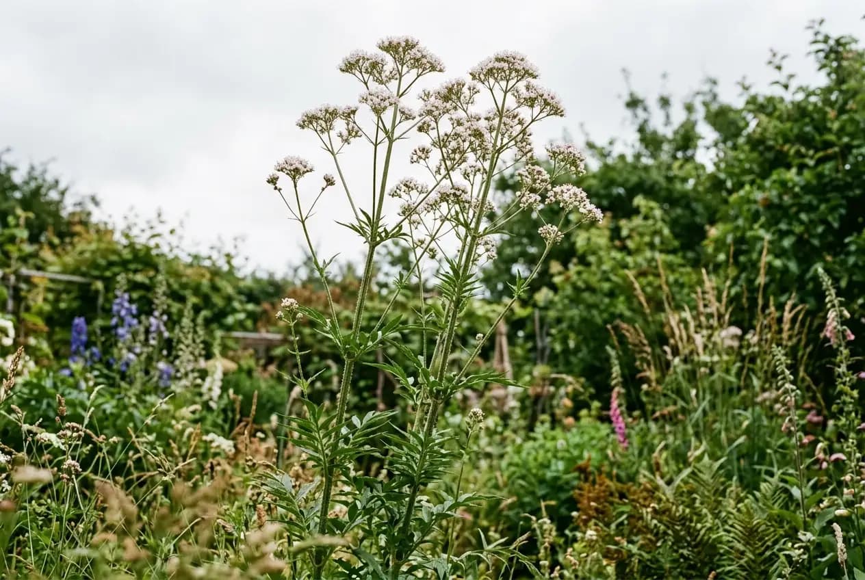Baldrian im Garten: Anbau, Pflege und Ernte der besten heimischen Heilpflanze