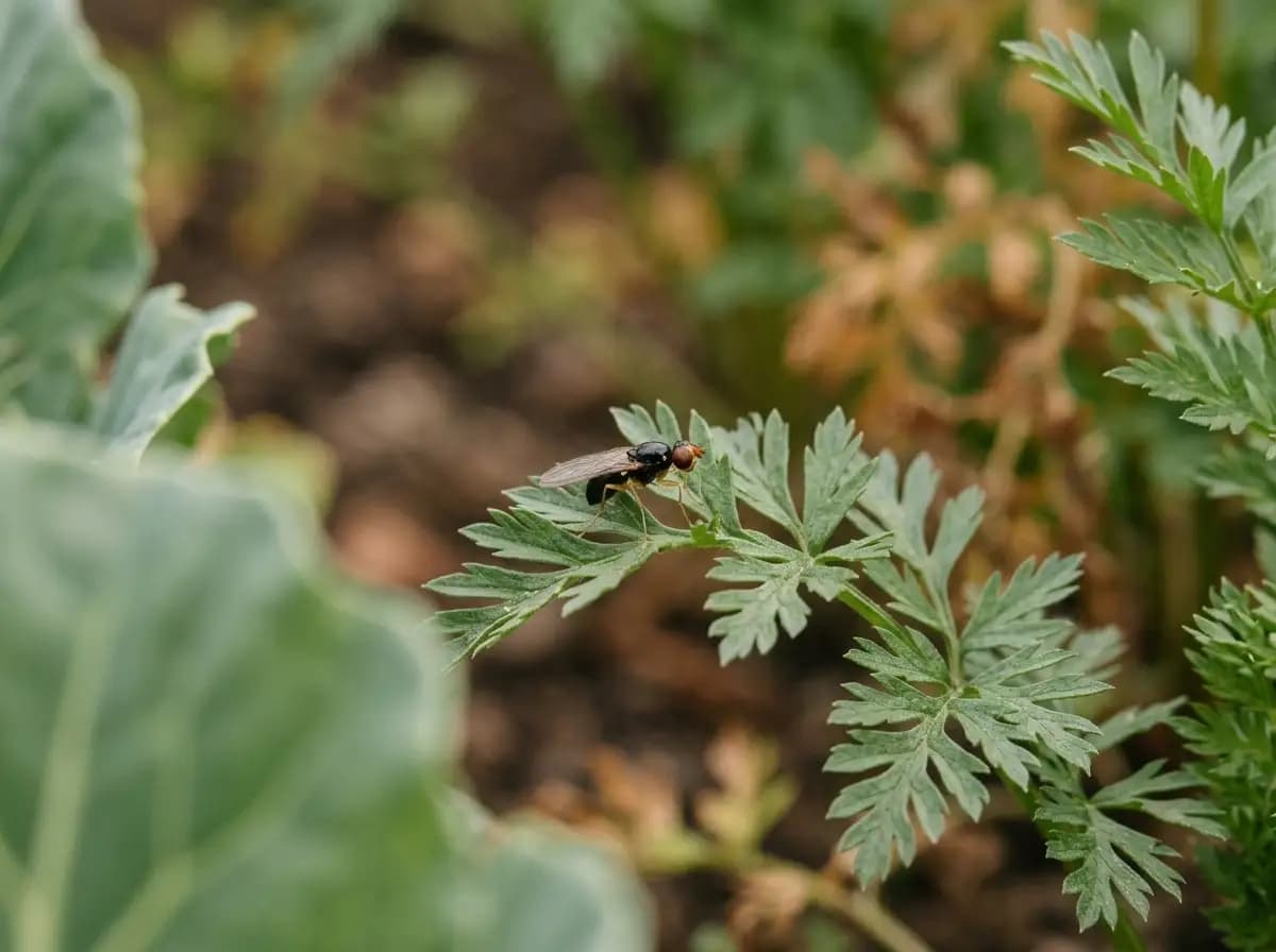 Die Möhrenfliege abwehren und bekämpfen