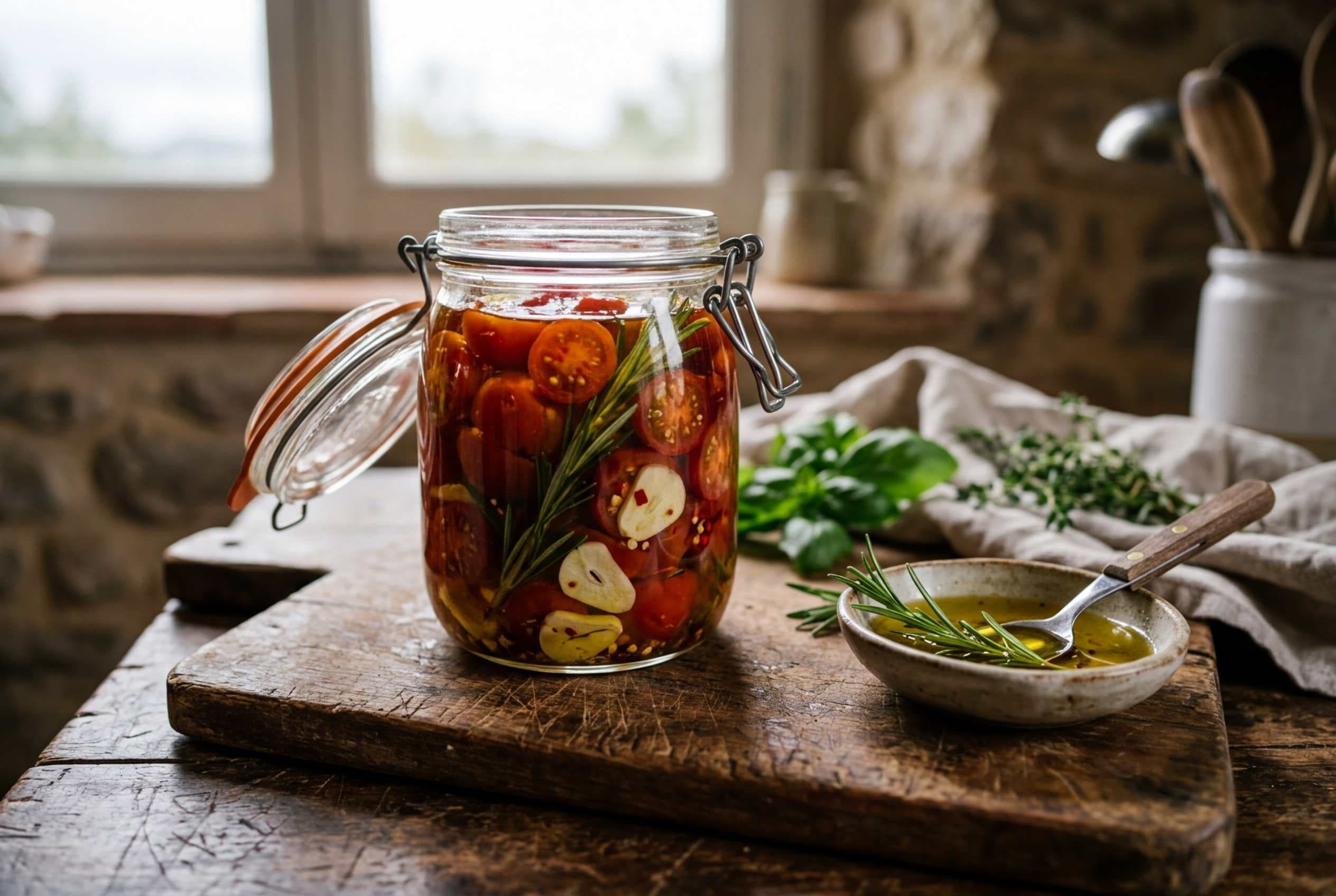 Tomatenernte einlegen: Von Essig bis Fermentation